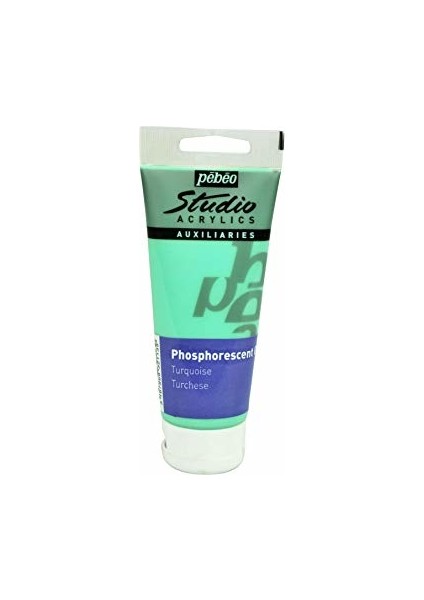 Acrylıc Studio 100 Ml Phosphorescent Turquoise