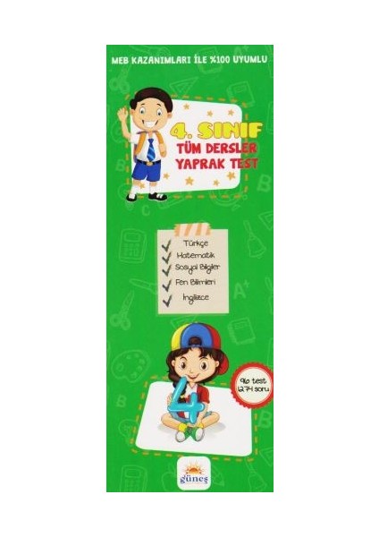 4. Sınıf Tüm Dersler Yaprak Test