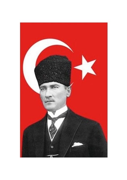 Ekin Bayrakcılık Kalpkalı Atatürk Resmi 70x105cm