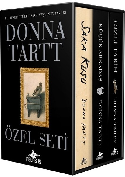 Donna Tartt Kitapları Kutulu Özel Set (3 Kitap)