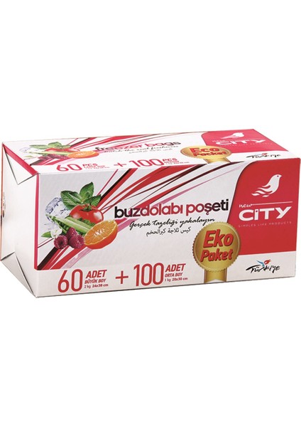 Buzdolabi Poseti Eko Paket 60 Adet