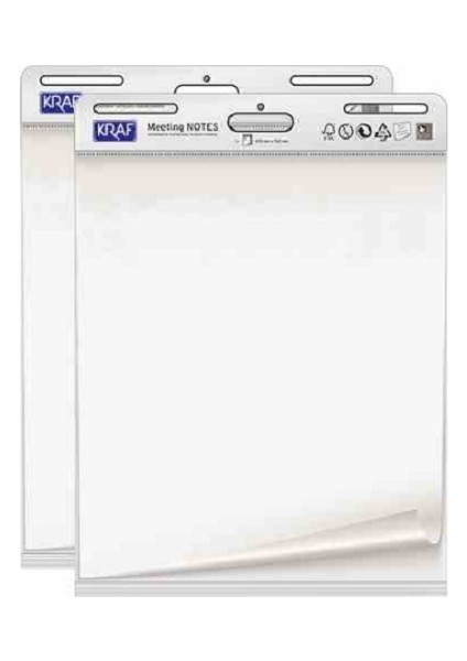 Flipchart Kağıdı Yapışkanlı 30 Sayfa