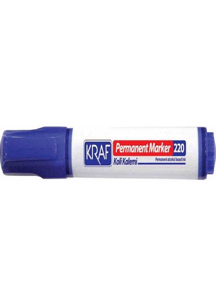 Permanent Markör Yuvarlak Uc 220 Mavi