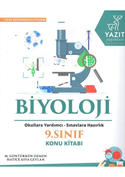 Yazıt Yayınları 9. Sınıf Biyoloji Konu Kitabı