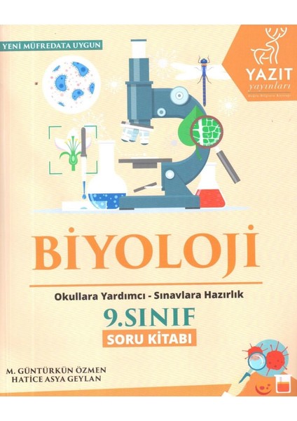 Yazıt Yayınları 9. Sınıf Biyoloji Soru Kitabı