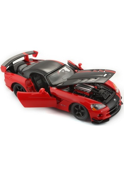 Burago 1/24 Ölçek Dodge Viper SRT 10 ACR Model Araba