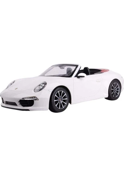 R/C 1/12 Uzaktan Kumandalı Porsche 911 Carrera S Işıklı Araba - Beyaz