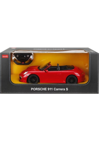 R/C 1/12 Uzaktan Kumandalı Porsche 911 Carrera S Işıklı Araba - Kırmızı fiyatları