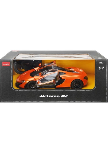 R/C 1/14 Uzaktan Kumandalı Kapıları Açılan McLaren P1 Işıklı Araba - Turuncu