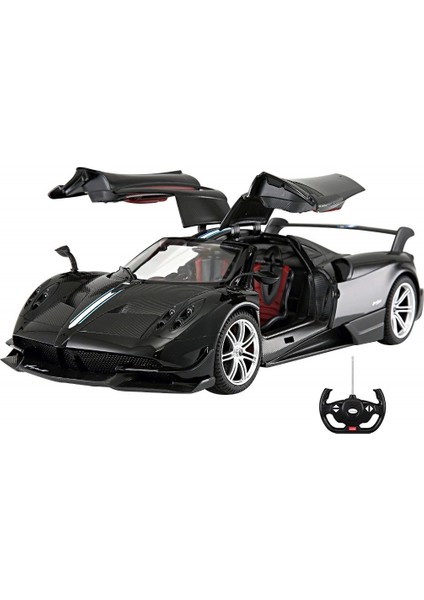 R/C 1/14 Uzaktan Kumandalı Pagani Huayra BC Işıklı Araba - Siyah