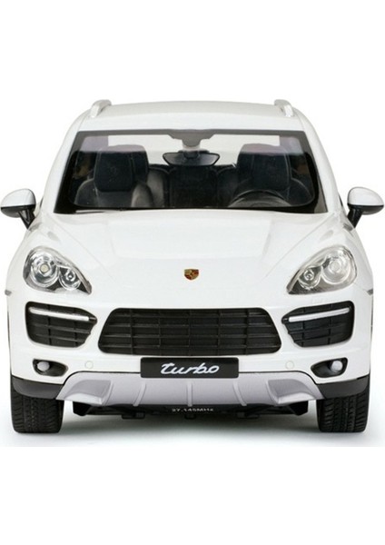 R/C 1/14 Uzaktan Kumandalı Porsche Cayenne Turbo Işıklı Araba - Beyaz