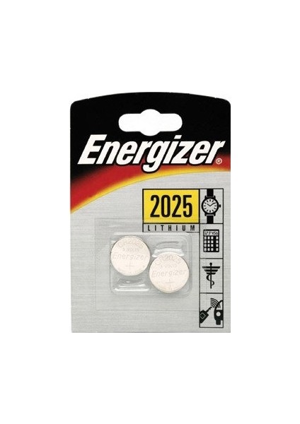 Energızer (A5-8333) Cr 2025 Lityum 2'Li