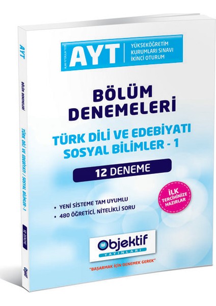 Ayt Türk Dili Ve Edebiyat Bölüm Deneme