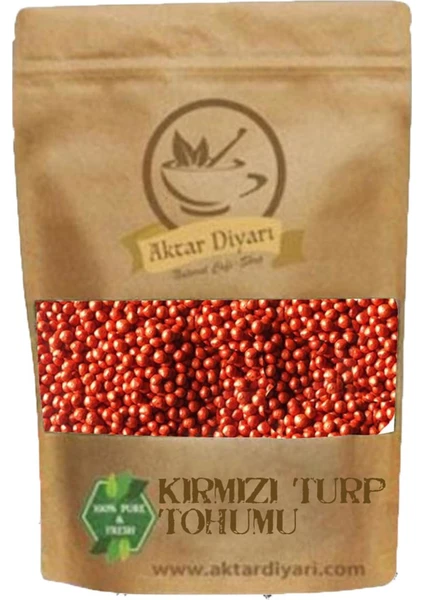 Aktar Diyarı Turp Tohumu Kırmızı  100 gr