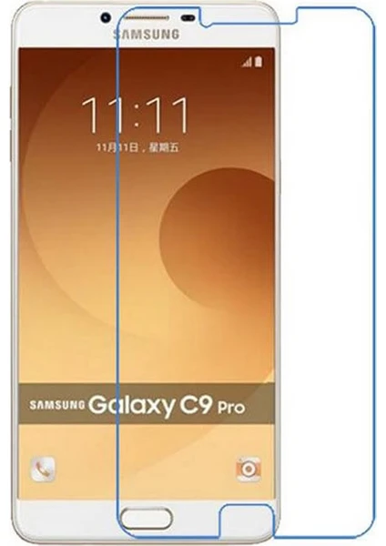 Samsung Galaxy C9 Pro Nano Glass Ekran Koruma Esnek Cam Filmi