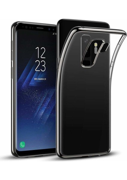 Samsung S9 Ultra İnce Elastik Soft Silikon Kılıf