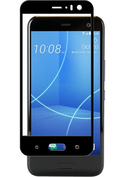HTC U11 Life Tam Kaplayan Çerçeveli Tempered Ekran Koruyucu