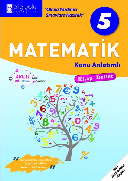 Bilgiyolu Yayınları Bilgiyolu - 5.Sınıf - Matematik- Konu Anlatımlı - Eis Yayınları