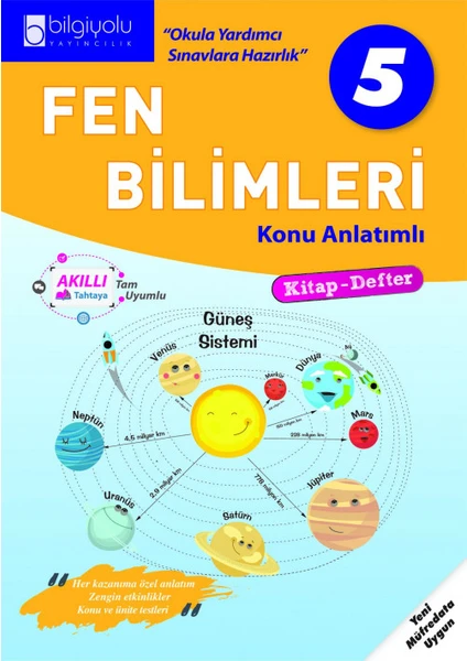 Bilgiyolu Yayınları Bilgiyolu - 5.Sınıf - Fen Bilimleri - Konu Anlatımlı - Eis Yayınları