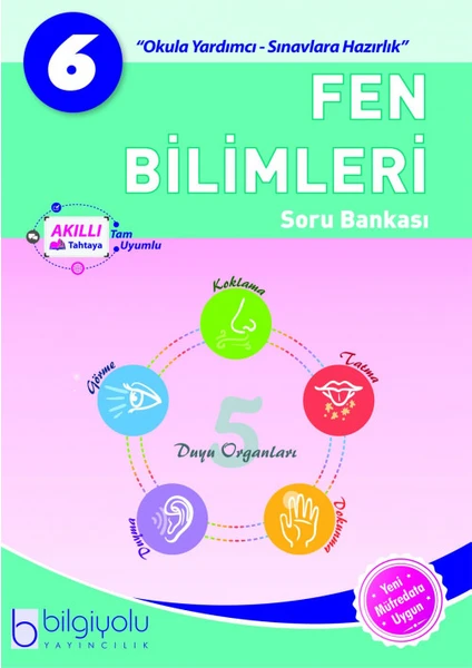 Bilgiyolu Yayınları Bilgiyolu - 6.Sınıf - Fen Bilimleri - Soru Bankası - Eis Yayınları