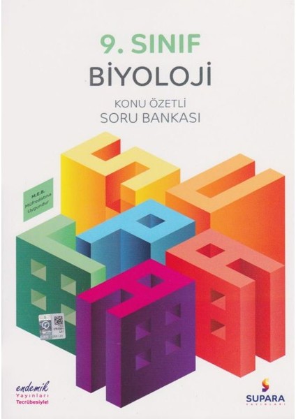Supara 9. Sınıf Konu Özetli Biyoloji Soru Bankası - Lise - Supara Yayınları (B)