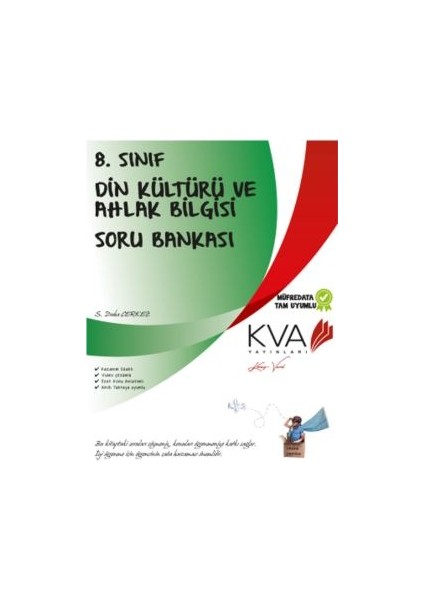 Koray Varol Akademi  8.Sınıf Din Kültürü ve Ahlak Bilgisi Soru Bankası