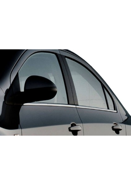 Chevrolet Aveo 2 Cam Çıtası 4 Parça Paslanmaz Çelik Sedan 2012 Üzeri Modeller