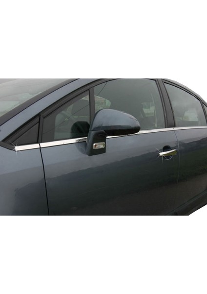 ArabamSekil Citroen C4 HB Cam Çıtası 8 Parça Paslanmaz Çelik 2003-2009