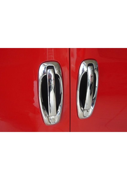 Citroen Nemo Kapı Kolu 4 Kapı 8 Parça Paslanmaz Çelik Set 2008 Üzeri Modeller