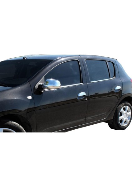 Dacia Sandero 2 Cam Çıtası 4 Parça Paslanmaz Çelik 2013 Üzeri Modeller