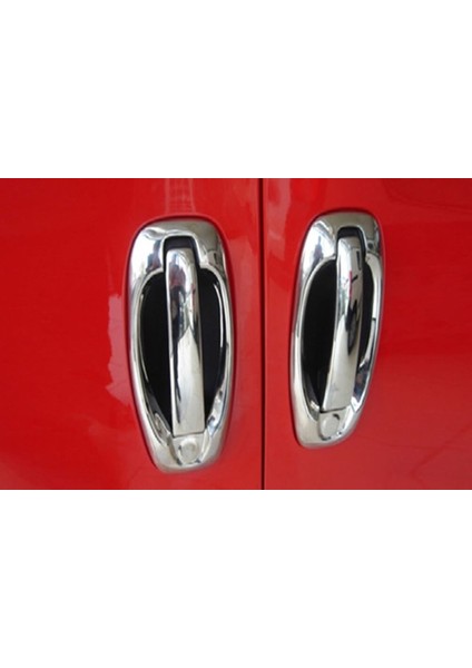 Fiat Fiorino Kapı Kolu 4 Kapı 8 Parça Paslanmaz Çelik Set 2008 Üzeri Modeller