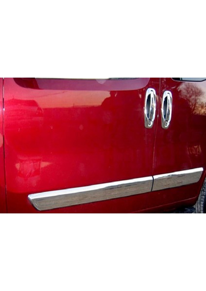 Fiat Fiorino Yan Kapı Çıtası 4 Parça Paslanmaz Çelik 2008-2016