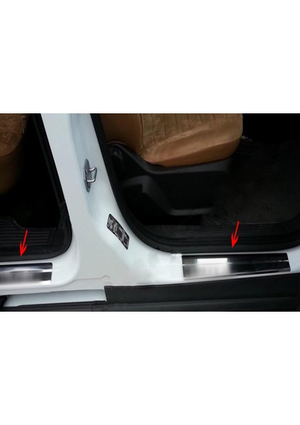 Ford Courier Kapı Eşiği 4 Parça Paslanmaz Çelik 2014 Üzeri Modeller fiyatları