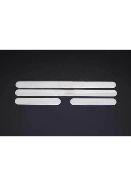 Honda Civic 9 Kapı Eşiği 4 Parça Paslanmaz Çelik 2012-2014 Modeller