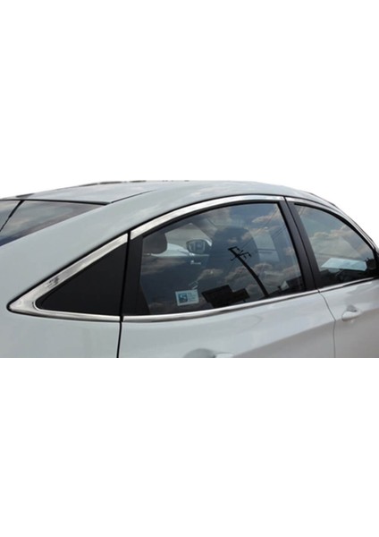 Hyundai Accent Blue RB Cam Çerçevesi 14 Parça Paslanmaz Çelik 2011 Üzeri Modeller