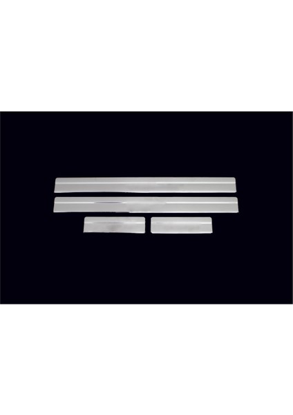 Nissan Qashqai J10 Kapı Eşiği 4 Parça Paslanmaz Çelik 2007-2013 Modeller