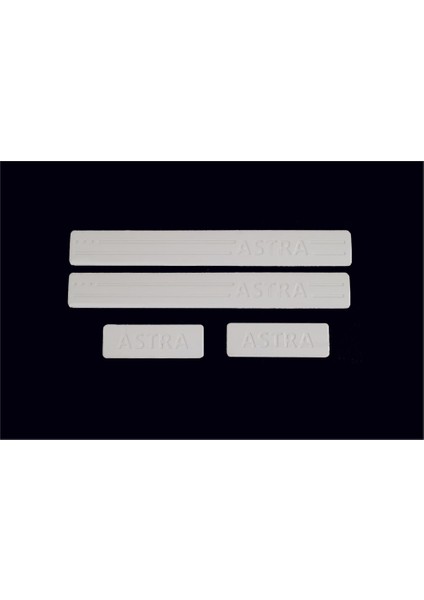 Opel Astra J Kapı Eşiği 4 Parça Paslanmaz Çelik Sedan 2010 Üzeri Modeller