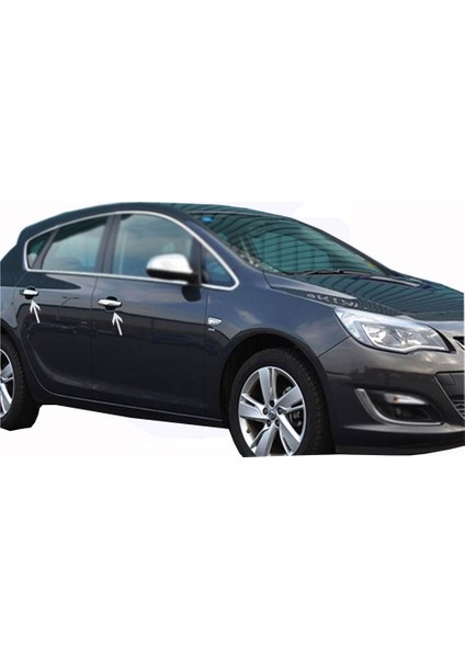 Opel Astra J Kapı Kolu 4 Kapı Paslanmaz Çelik 2010 Üzeri Modeller