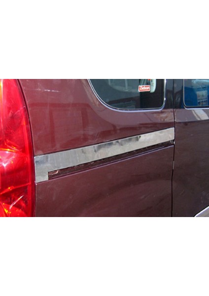 Opel Combo D Sürgülü Kapı Çıtası 2 Parça Paslanmaz Çelik 2012-2018