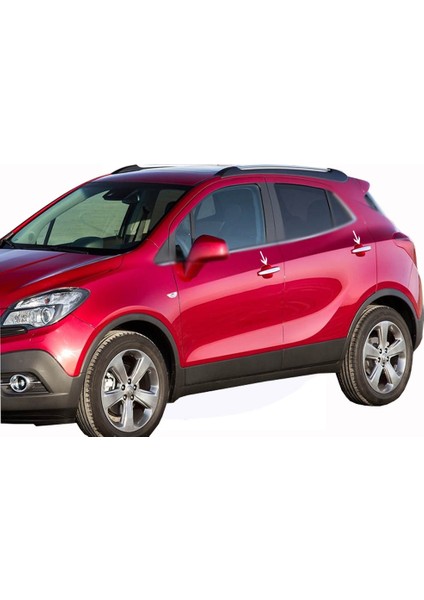 Opel Mokka Kapı Kolu 4 Kapı Paslanmaz Çelik 2013 Üzeri Modeller