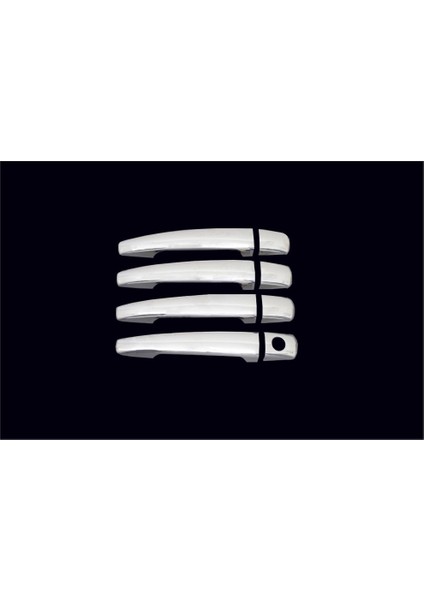 Peugeot 407 Kapı Kolu 4 Kapı Paslanmaz Çelik 2005-2010 Modeller