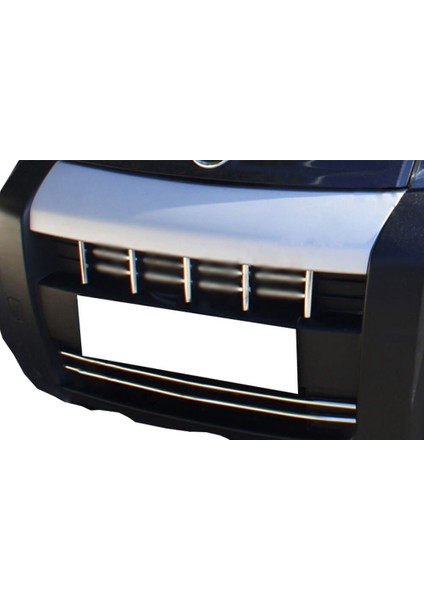 Peugeot Bipper Ön Tampon Çıtası 7 Parça Paslanmaz Çelik 2008 Üzeri Modeller