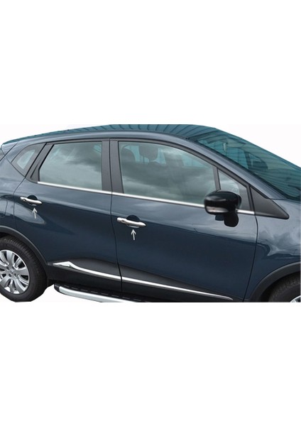Renault Captur Kapı Kolu 4 Kapı Paslanmaz Çelik 2013 Üzeri Modeller