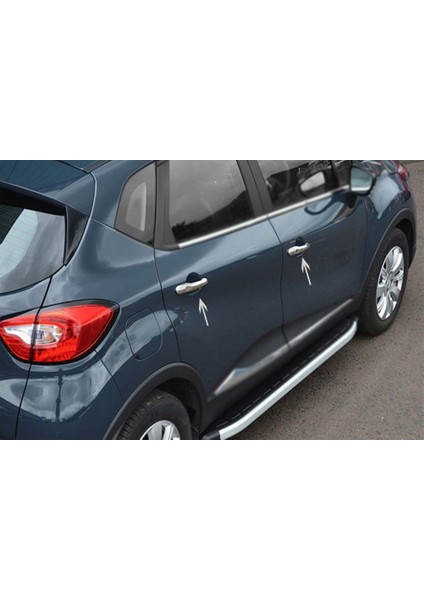Renault Captur Kapı Kolu 4 Kapı Paslanmaz Çelik 2013 Üzeri Modeller