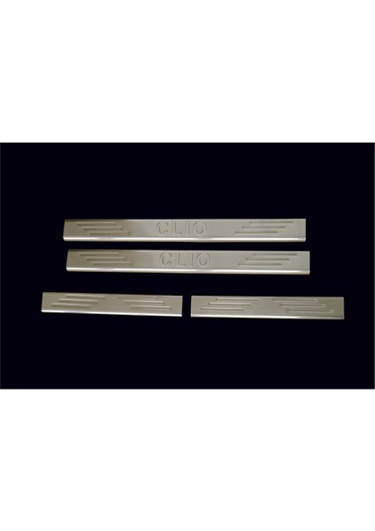 Renault Symbol 2 Kapı Eşiği 4 Parça Paslanmaz Çelik 2009-2013 Modeller