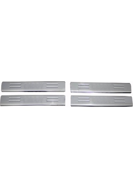 Volkswagen Caddy Kapı Eşiği 4 Parça Paslanmaz Çelik 2015 Üzeri Modeller