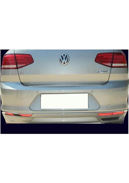 Volkswagen Passat B8 Arka Tampon Alt Çıtası 3 Parça 2015-2019
