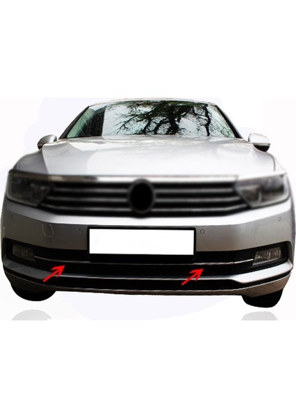 Arabamsekil Volkswagen Passat B8 Ön Tampon Izgarası Pas.Çelik 2015-2019 fiyatları
