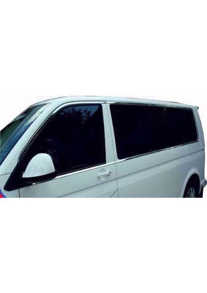 Volkswagen T5.5 Caravelle Uzun Şase Krom Cam Çerçevesi 2010-2015