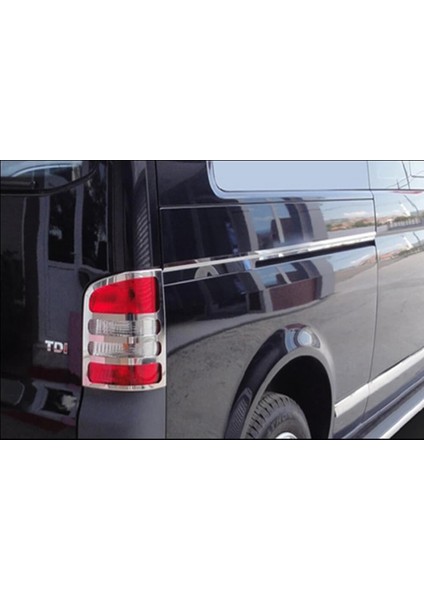 Volkswagen T5.5 Transporter Sürgülü Kapı Çıtası Paslanmaz Çelik Kısa Şase 2010-2015